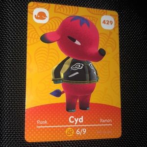 Animal Crossing amiibo - Cyd - card 429